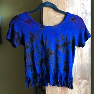 Cute tie dye crop top
